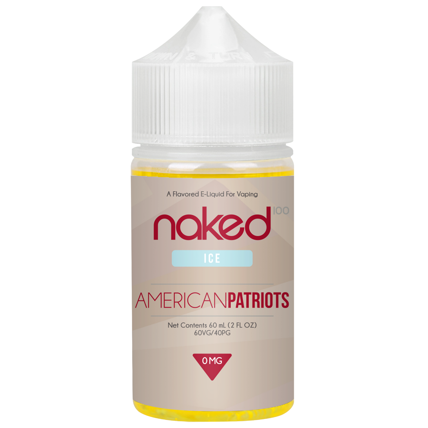 Naked 100 American Patriots Ice 2.0 fl oz (60mL) E-Liquid