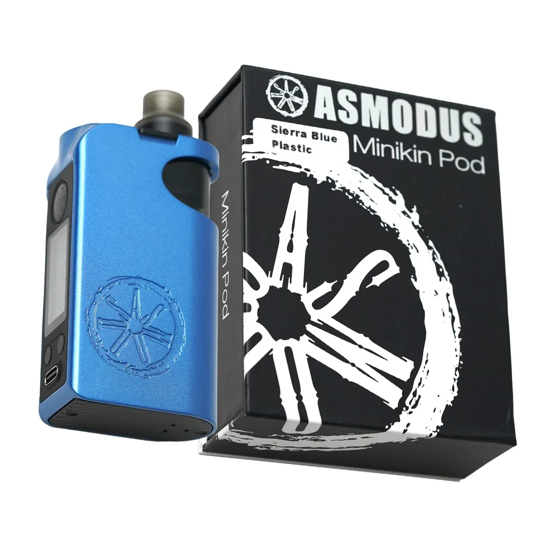 ASMODUS Minikin Pod System Kit - Plastic - Sierra Blue – asMODus ASMODUS Minikin Pod System Kit - Plastic - Sierra Blue – asMODus
