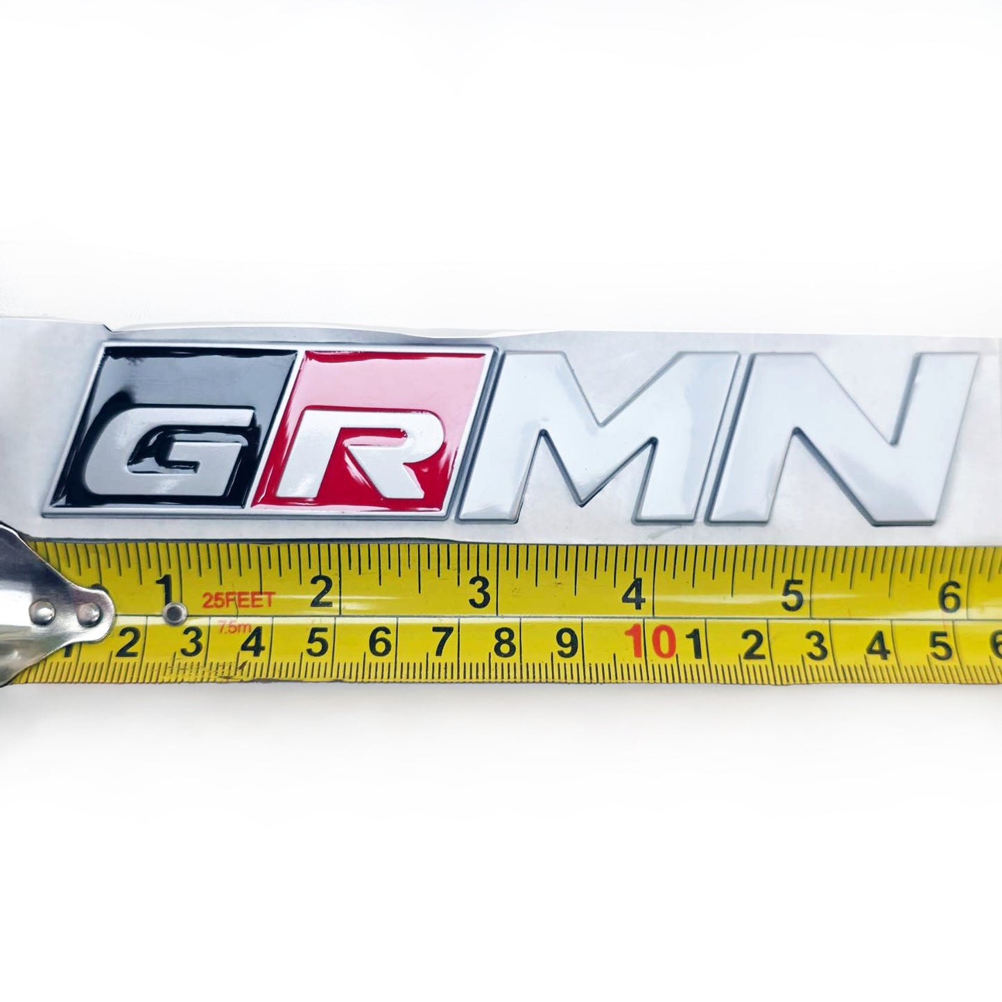 Toyota JDM GR MN Racing Front / Trunk Grill Emblem Meister of Nürburgring Badge