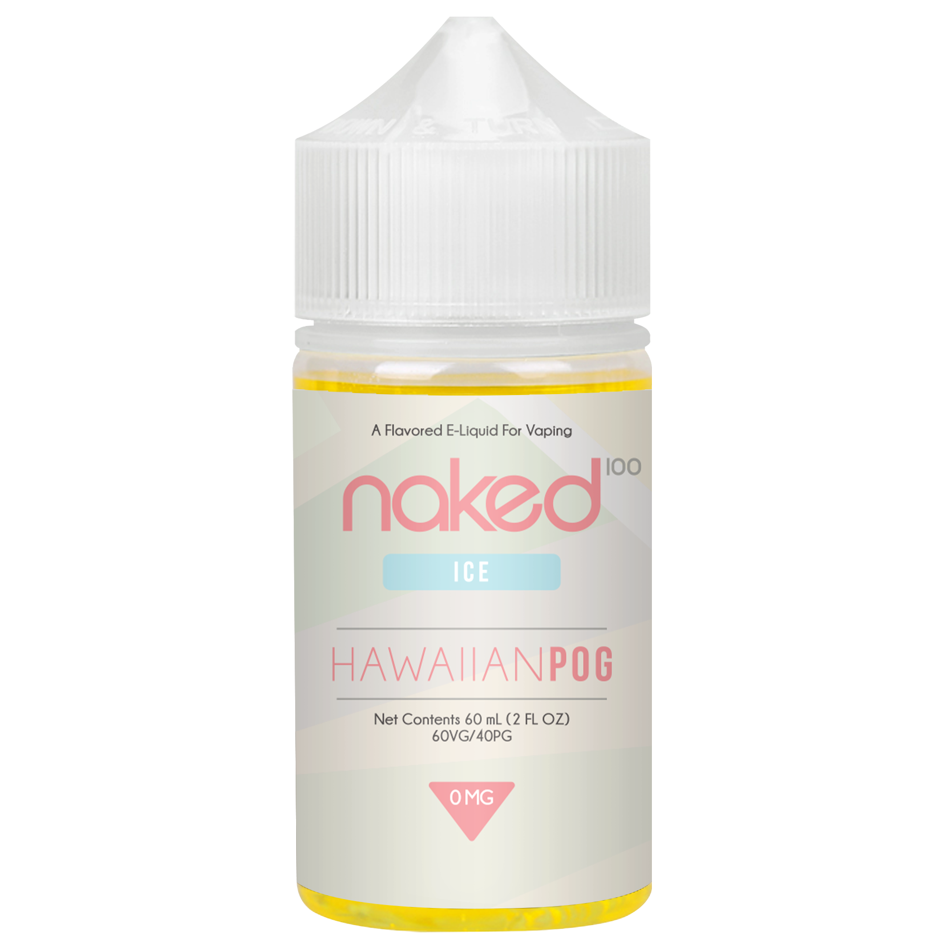 hawaiian pog vape juice flavor Naked 100 Hawaiian POG Ice 2.0 fl oz (60mL) E-Liquid – asMODus