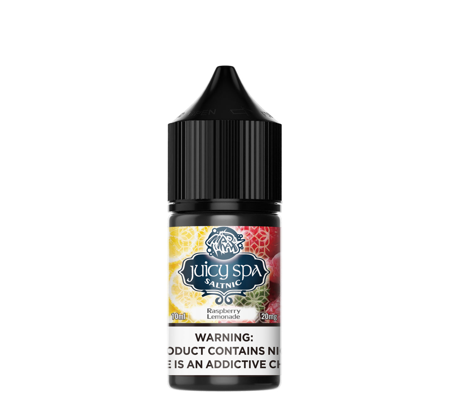 Juicy Spa Raspberry Lemonade Premium Salt Nic E Liquid