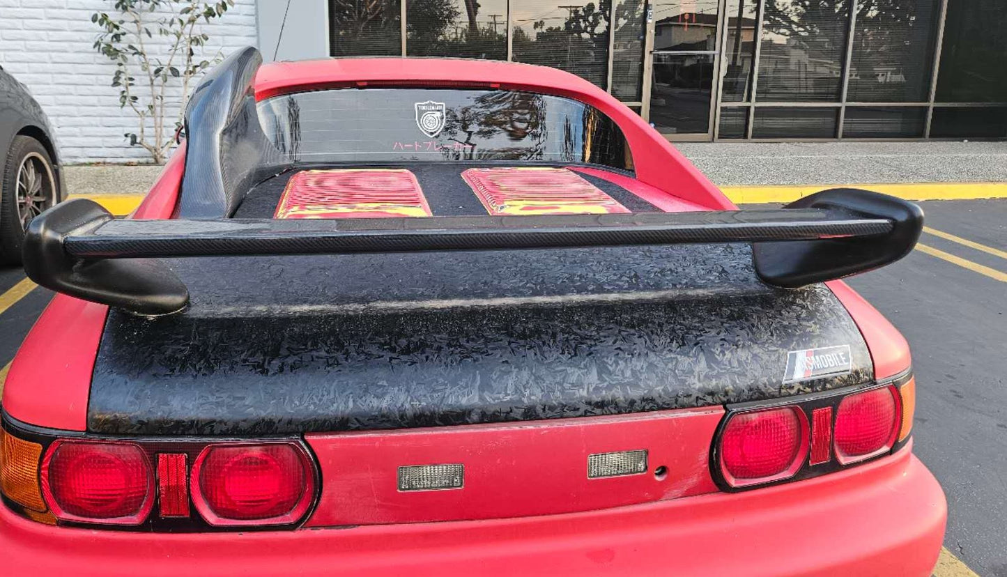 1991-96 Toyota MR-2 SW20 JDM Carbon Fiber Side Air Intake Engine Hood Scoop