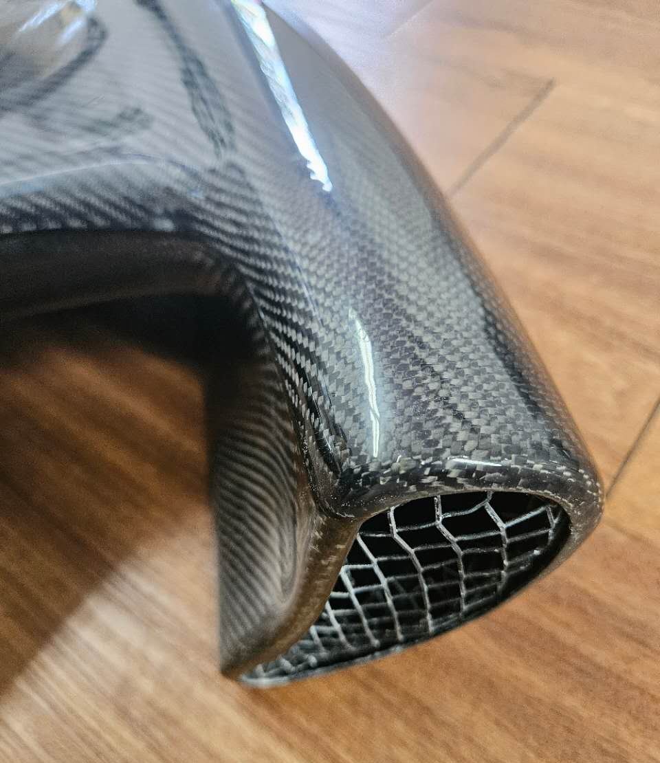 1991-96 Toyota MR-2 SW20 JDM Carbon Fiber Side Air Intake Engine Hood Scoop