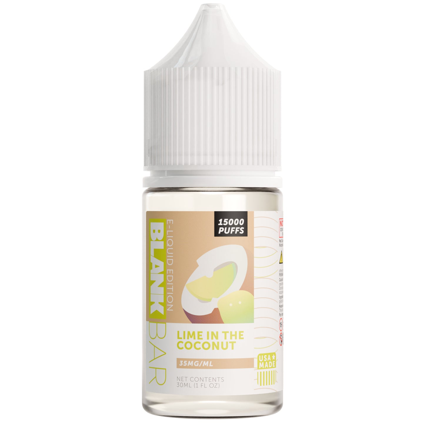 Lime in the Coconut - BLANK BAR 30mL Salt E-Liquid