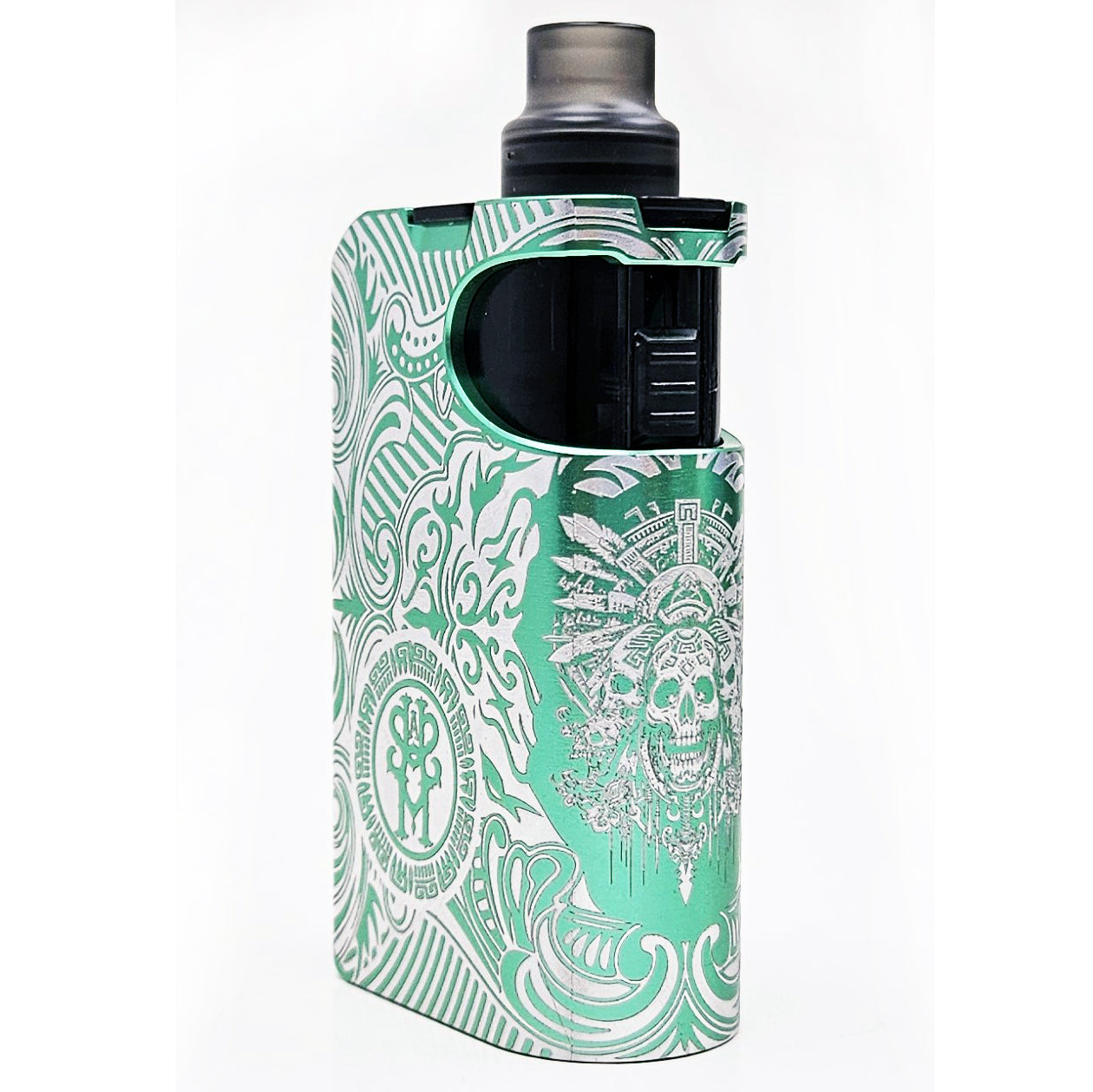 ASMODUS Minikin Pod System Limited Editions - Hand Engraved Green