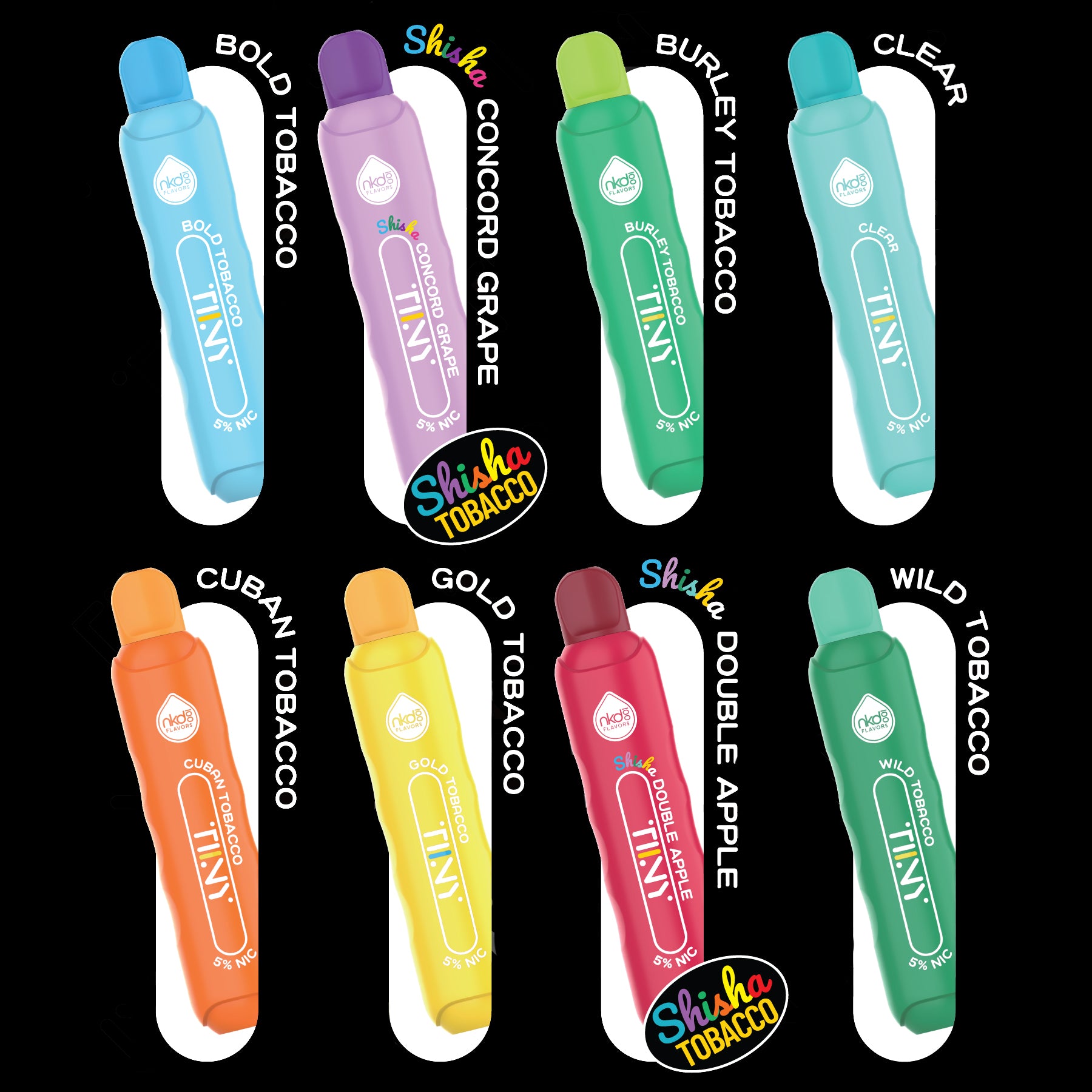 Tiiny Shisha Disposable Vape 2000 Puffs asMODus Tiiny Shisha Disposable Vape 2000 Puffs asMODus
