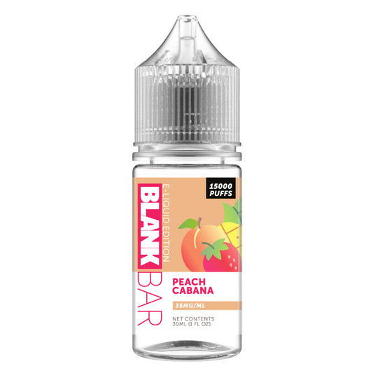 Peach Cabana - BLANK BAR 30mL Salt E-Liquid