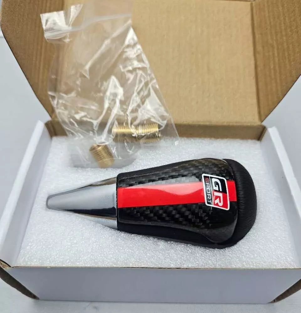 TOYOTA JDM Custom GR SPORT CARBON GEAR SHIFT KNOB A/T 4runner Tundra Sienna