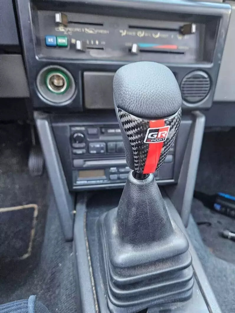TOYOTA JDM Custom GR SPORT CARBON GEAR SHIFT KNOB A/T 4runner Tundra Sienna