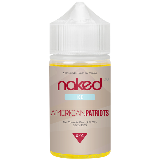 Naked 100 American Patriots Ice 2.0 fl oz (60mL) E-Liquid