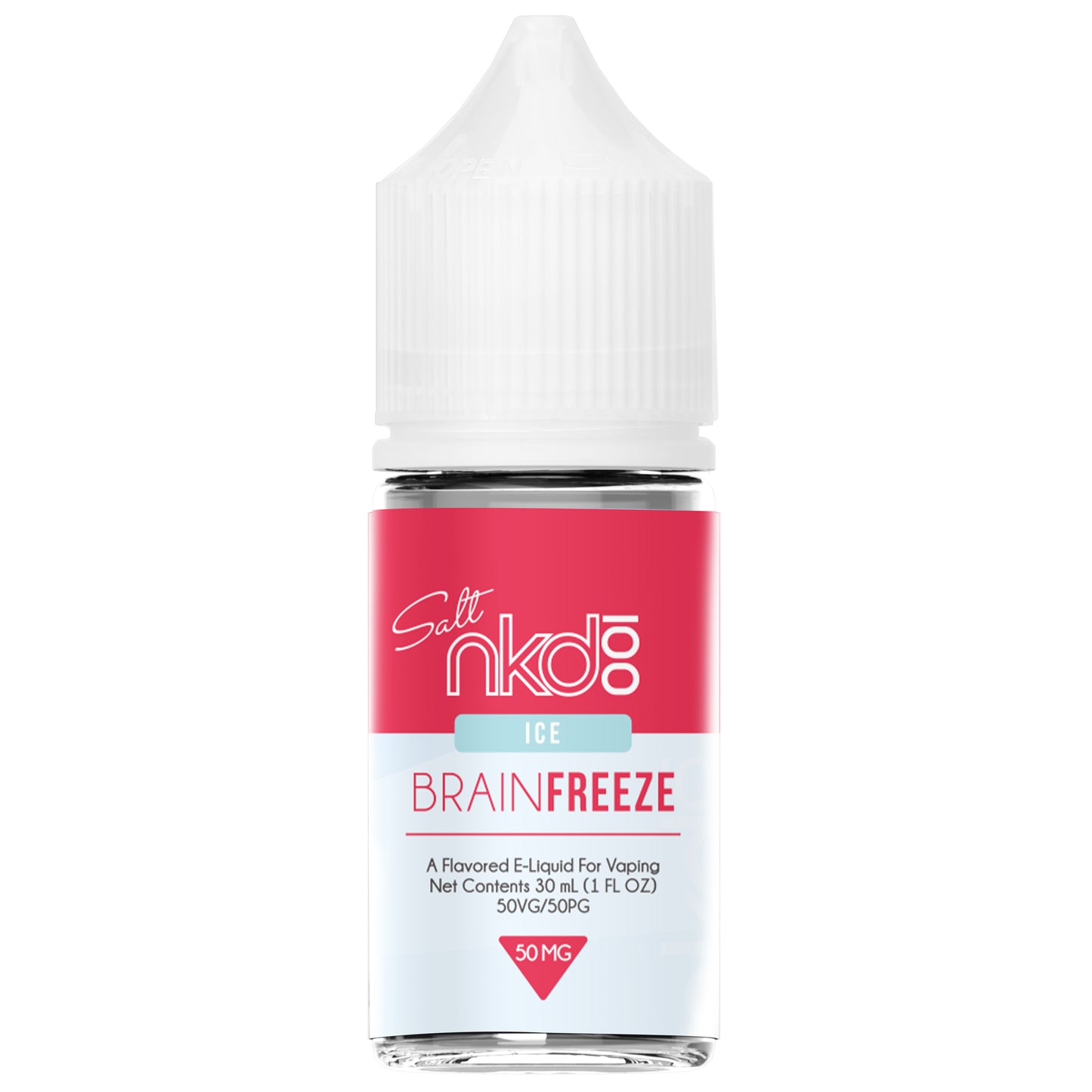 Naked 100 Brain Freeze Ice 1.0 fl oz (30mL) Salt E-Liquid