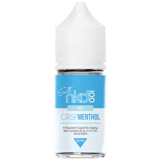 Naked 100 Crisp Menthol Ice 1.0 fl oz (30mL) Salt E-Liquid