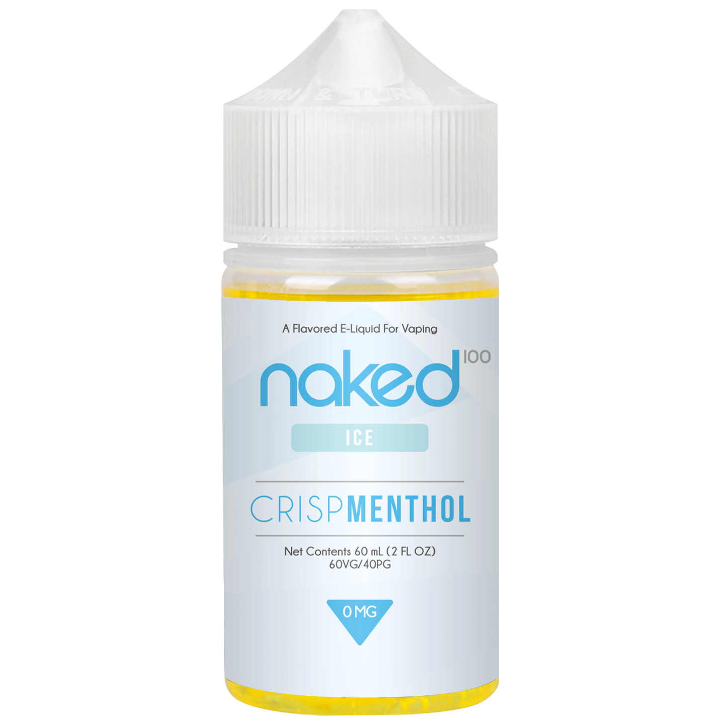 Naked 100 Crisp Menthol Ice 2.0 fl oz (60mL) E-Liquid