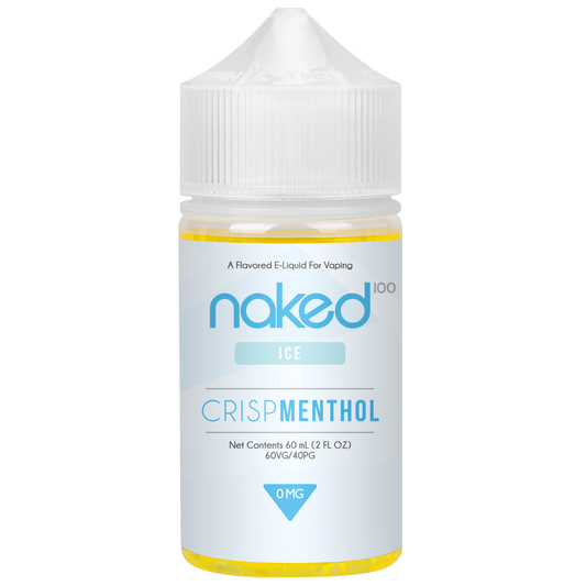 Naked 100 Crisp Menthol Ice 2.0 fl oz (60mL) E-Liquid