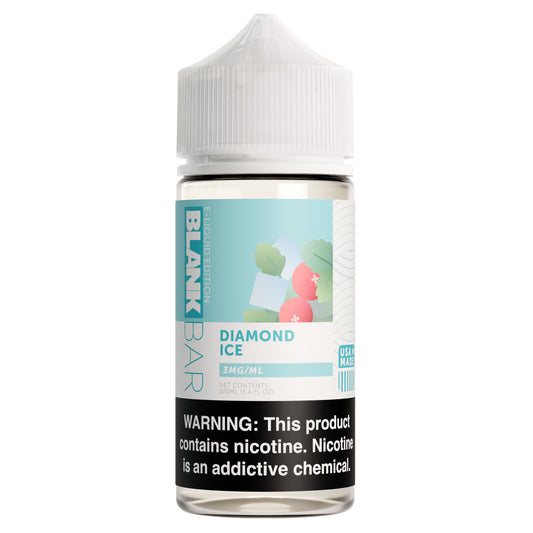 Diamond Ice - BLANK BAR 100mL Freebase E-Liquid