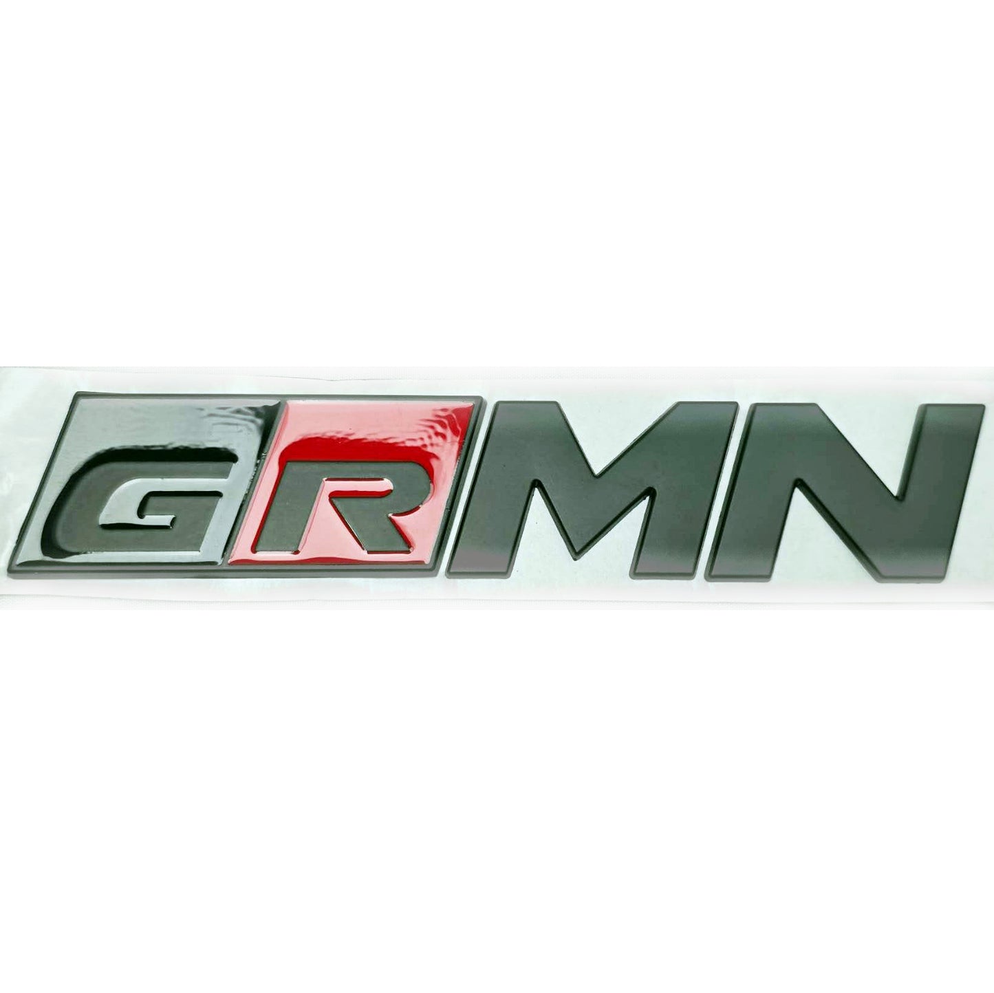 Toyota JDM GR MN Racing Front / Trunk Grill Emblem Meister of Nürburgring Badge