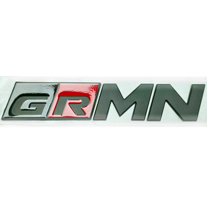 Toyota JDM GR MN Racing Front / Trunk Grill Emblem Meister of Nürburgring Badge