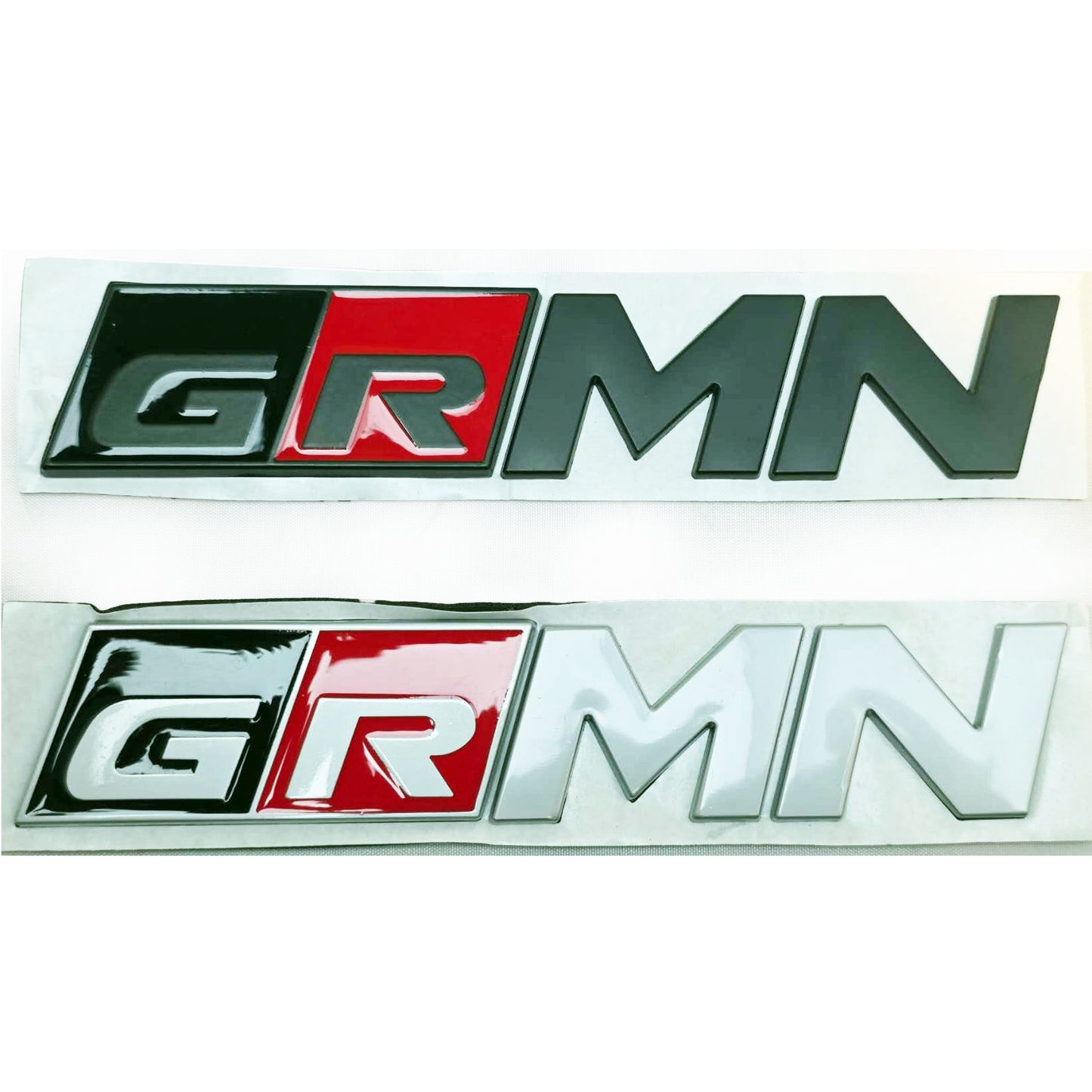 Toyota JDM GR MN Racing Front / Trunk Grill Emblem Meister of Nürburgring Badge