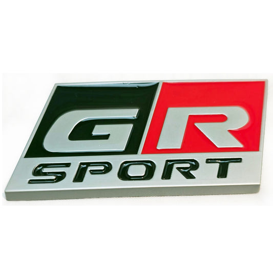 Toyota GR Sport Racing Logo Fender Grill Trunk Emblem Badge