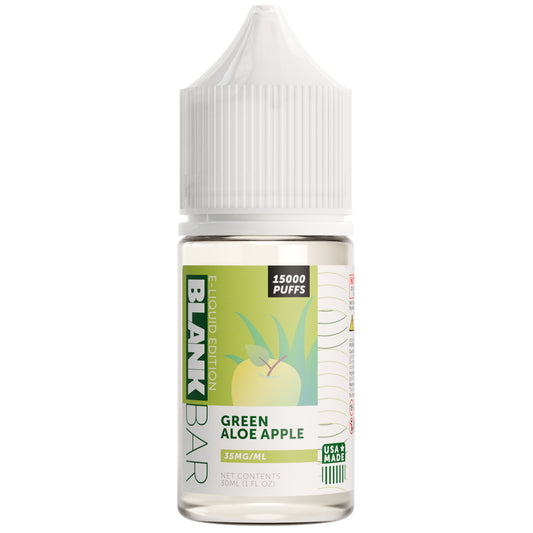 Green Aloe Apple - BLANK BAR 30mL Salt E-Liquid