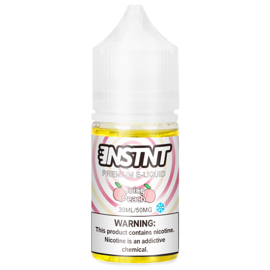 INSTNT Special Ice+ Juicy Peach Premium Salt Nic E Liquid