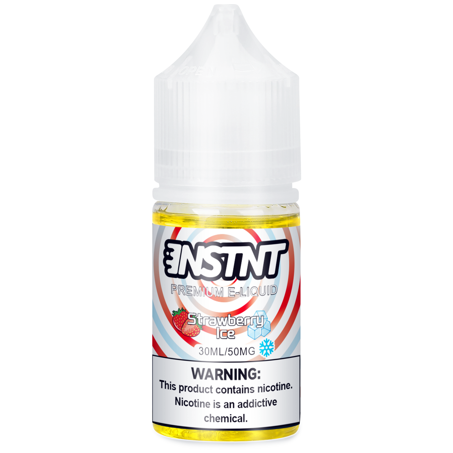 INSTNT Special Ice+ Strawberry Ice Premium Salt Nic E Liquid