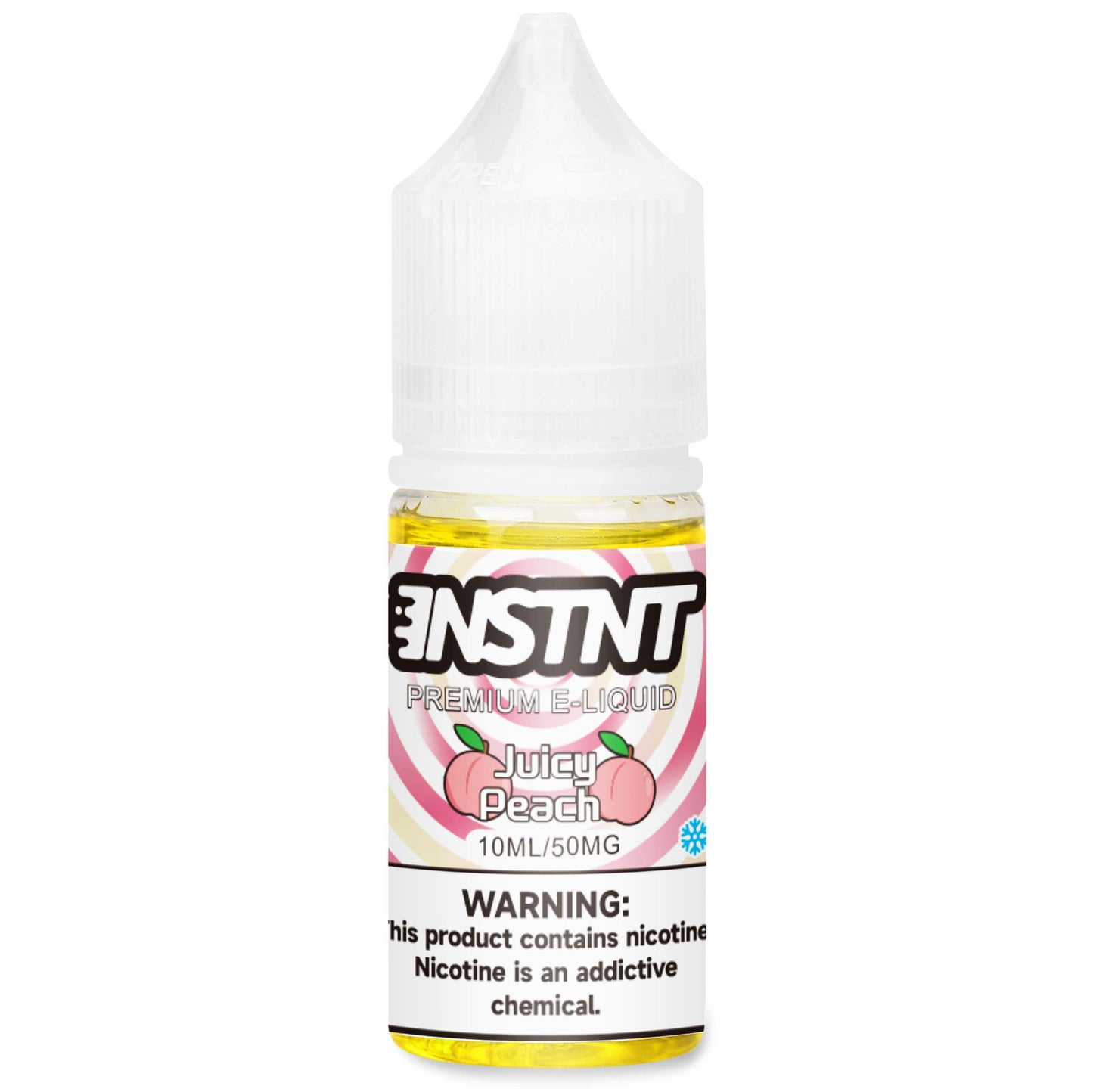INSTNT Special Ice+ Juicy Peach Premium Salt Nic E Liquid