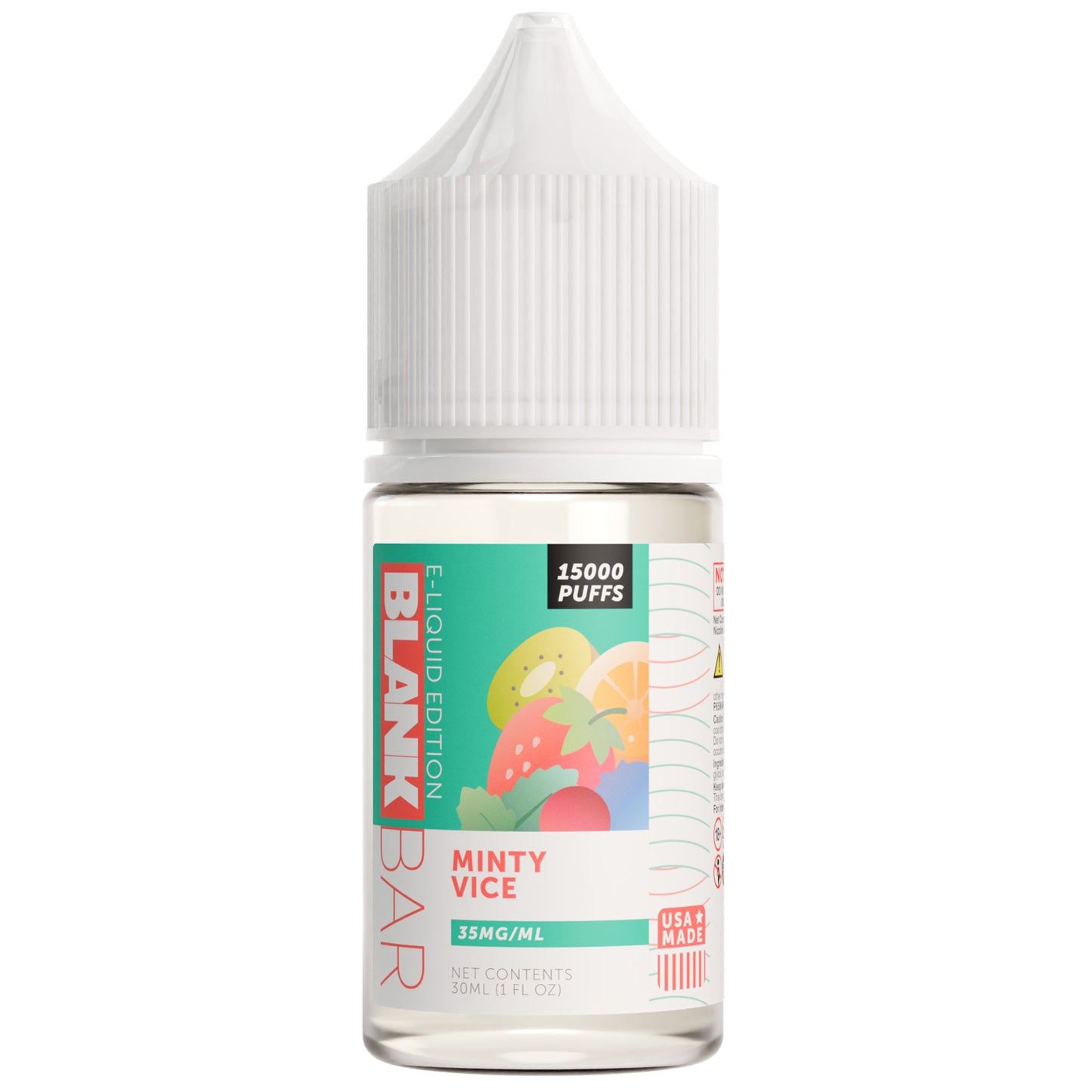 Minty Vice - BLANK BAR 30mL Salt E-Liquid