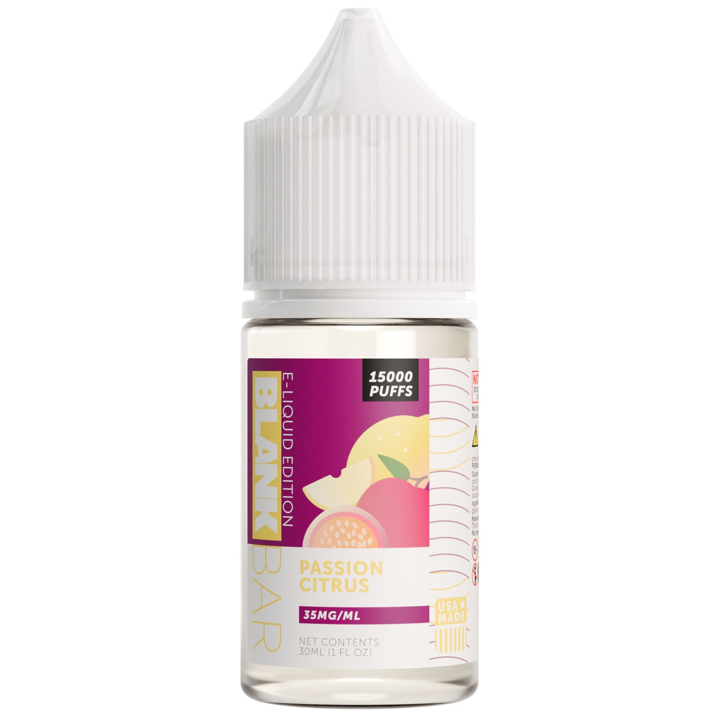 Passion Citrus - BLANK BAR 30mL Salt E-Liquid