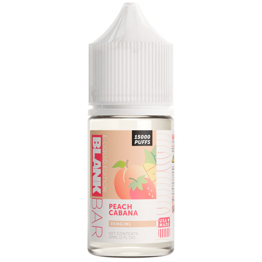Peach Cabana - BLANK BAR 30mL Salt E-Liquid