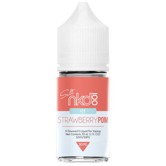 Naked 100 Strawberry Pom Ice 1.0 fl oz (30mL) Salt E-Liquid