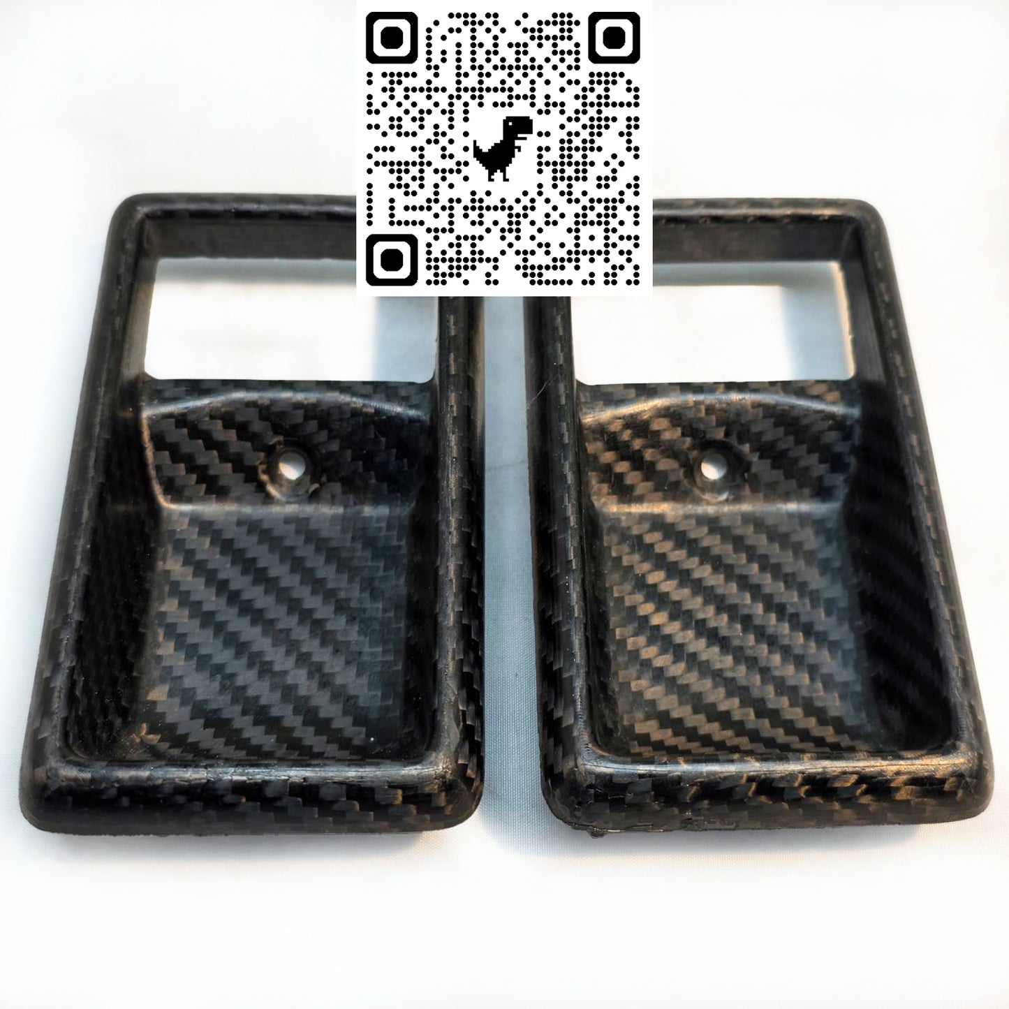 AE86 Toyota Corolla GTS / SR5 / AW11 Carbon Fiber Door Handle Frame Bezel Assembly