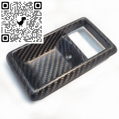 AE86 Toyota Corolla GTS / SR5 / AW11 Carbon Fiber Door Handle Frame Bezel Assembly