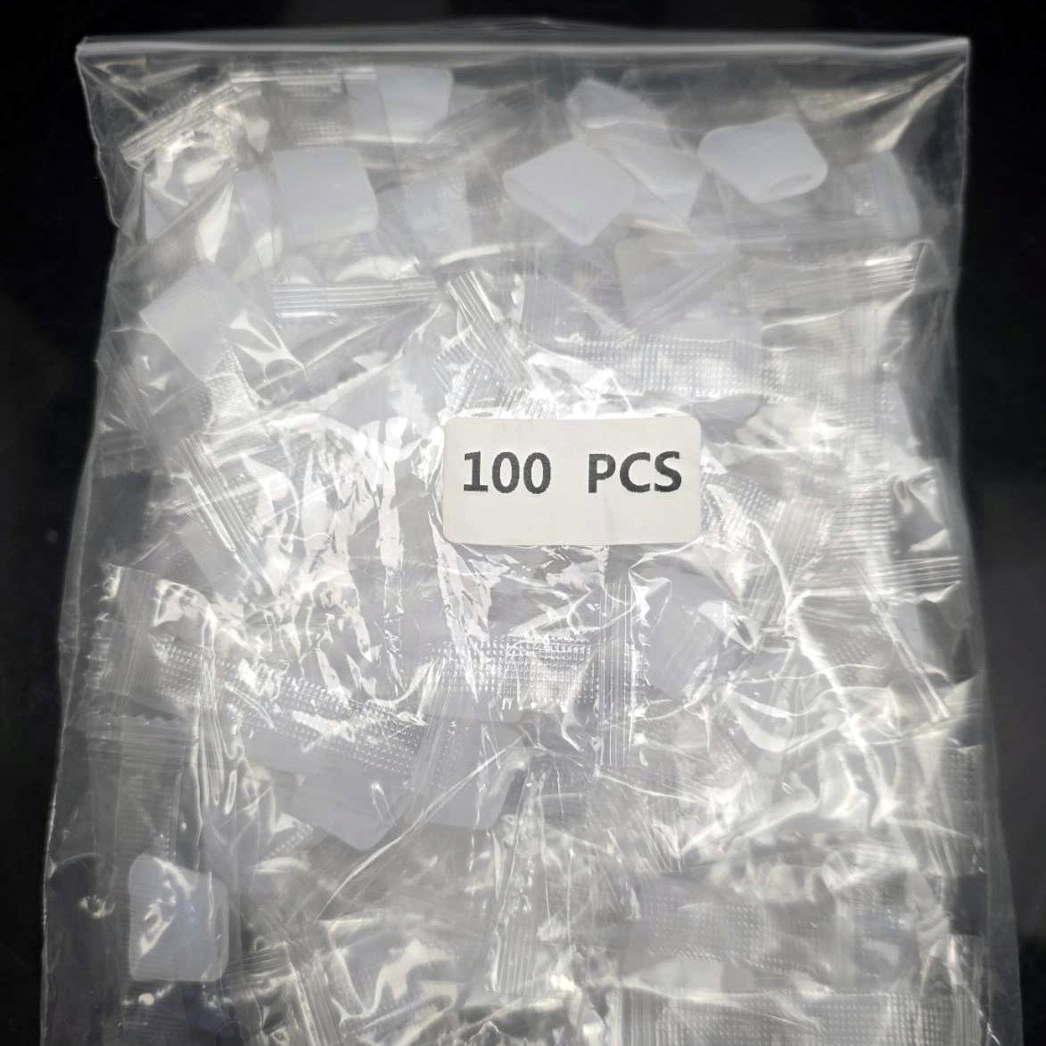 Clear Silicone Disposable Drip Tip Cover Foger 100pk