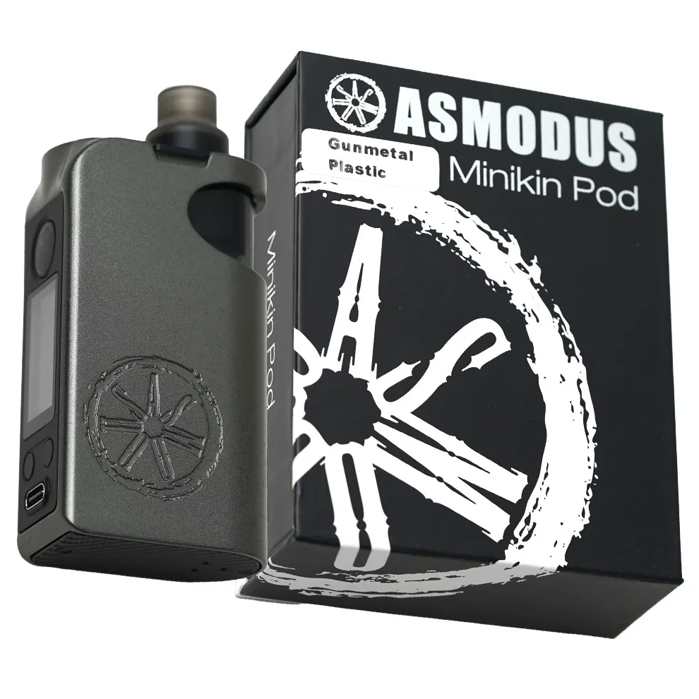 ASMODUS Minikin Pod System Kit - Plastic - Gunmetal – asMODus