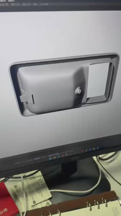 AE86 Toyota Corolla GTS / SR5 / AW11 Carbon Fiber Door Handle Frame Bezel Assembly