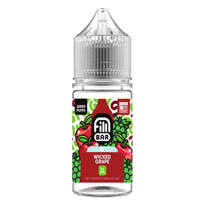 FillBar 30mL Premium Salt E-Liquid